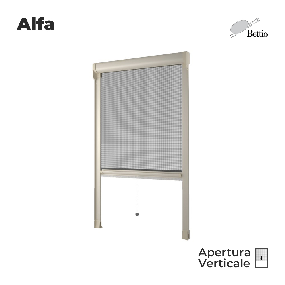 zanzariera alfa bettio verticale