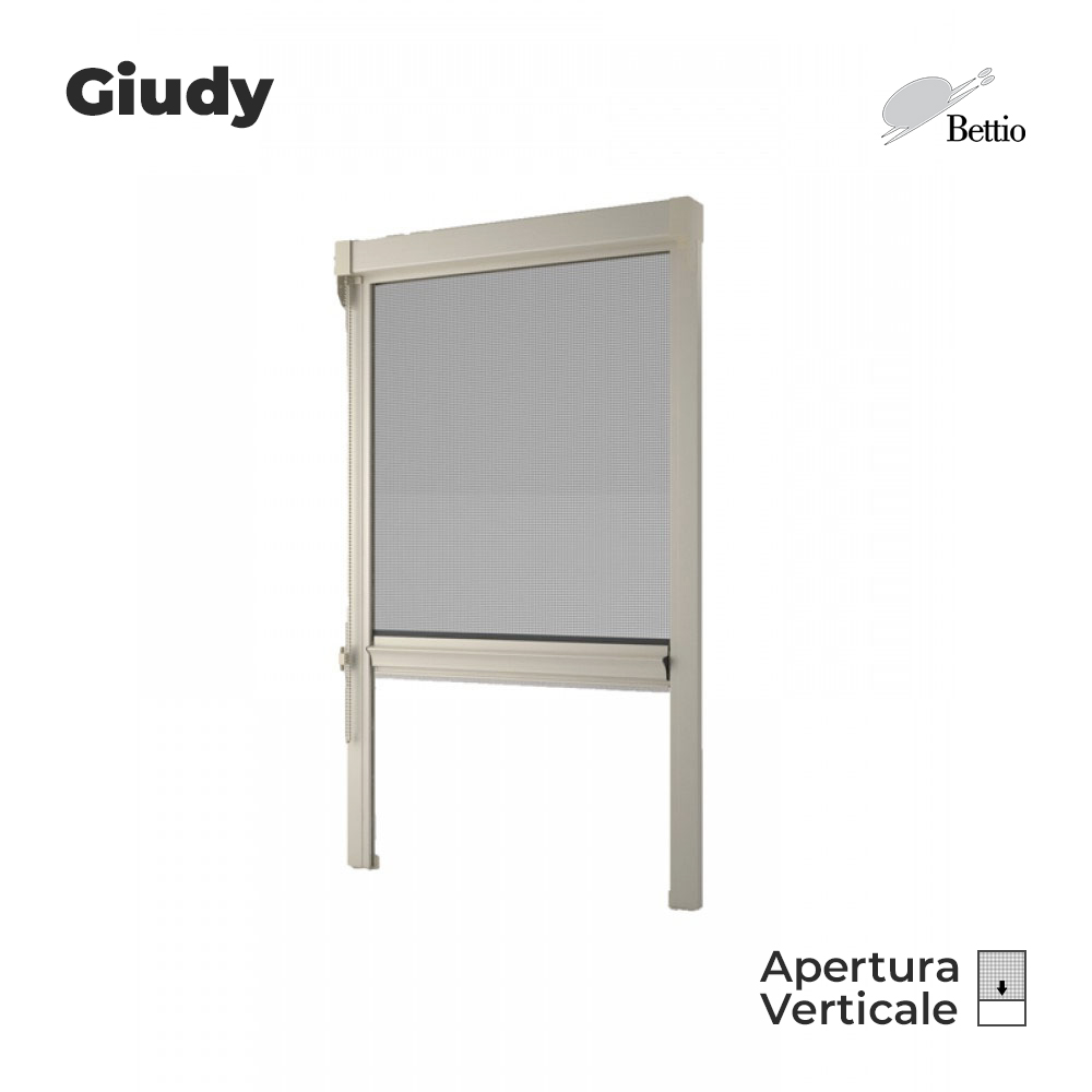 Zanzariera Giudy Bettio Verticale a Catenella per Finestre