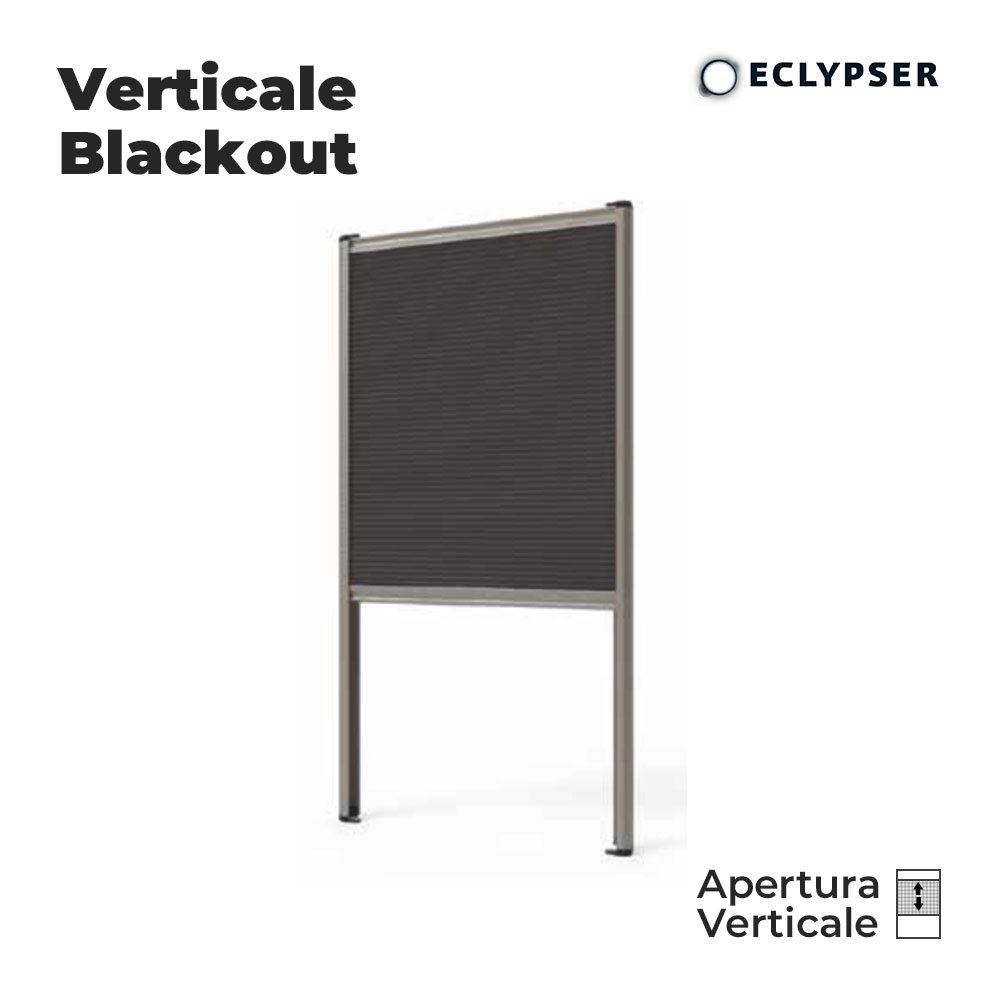 Tendina Eclypser Verticale Blackout Tessuto Oscurante