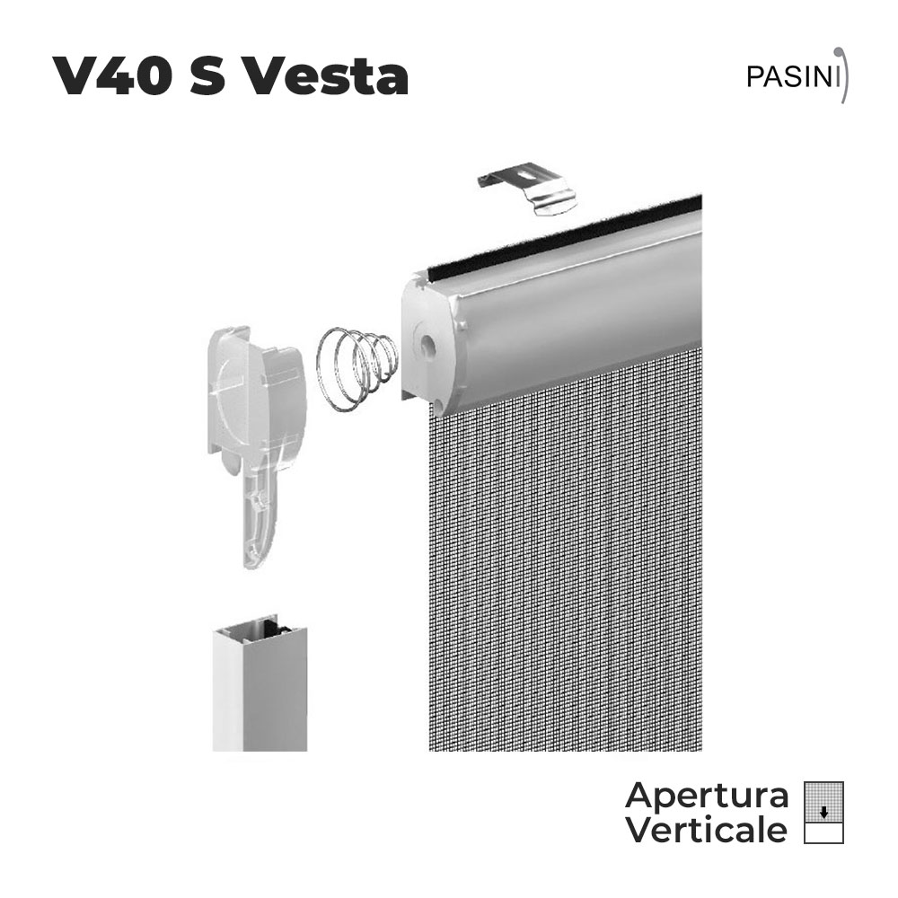 Zanzariera Pasini V40 S Vesta Economica Verticale