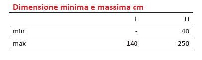 Zanzariera NP Blake Antivento Laterale Guida Bassa