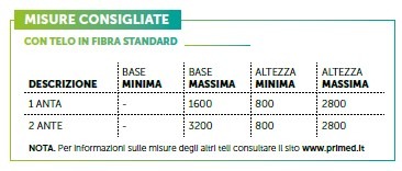 Zanzariera Primed Kitlat 40 Kit Avvolgente Laterale 1 3