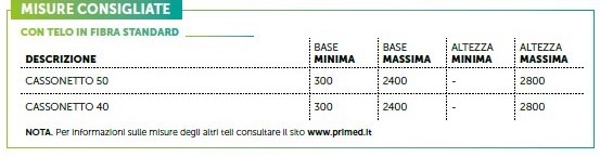 Zanzariera Primed Smeraldo 50 40 Avvolgente Verticale 1 2