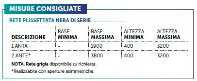 Zanzariera Primed Voila Plissettata Laterale 1 3