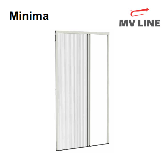 Zanzariera MV Line Minima Plissettata