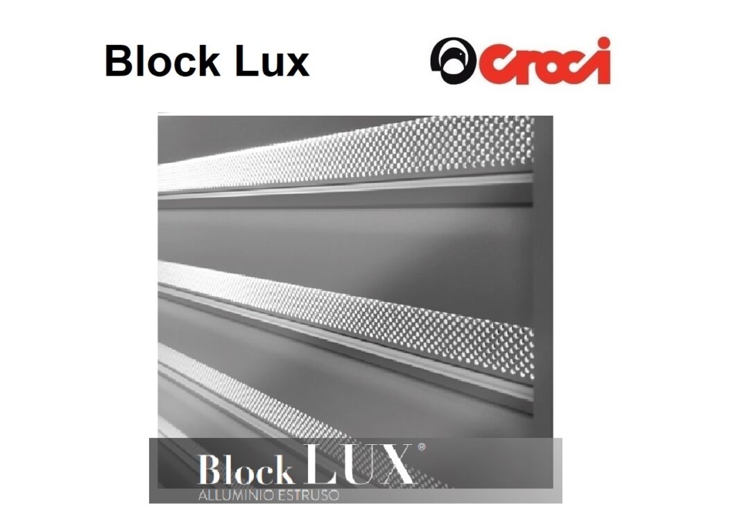 Tapparella Croci Block Lux Alluminio Estruso