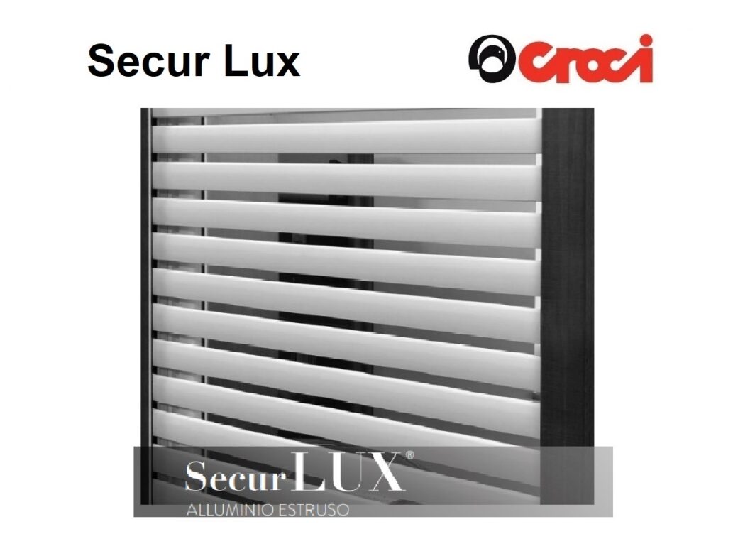 Tapparella Croci Secur Lux Alluminio Estruso