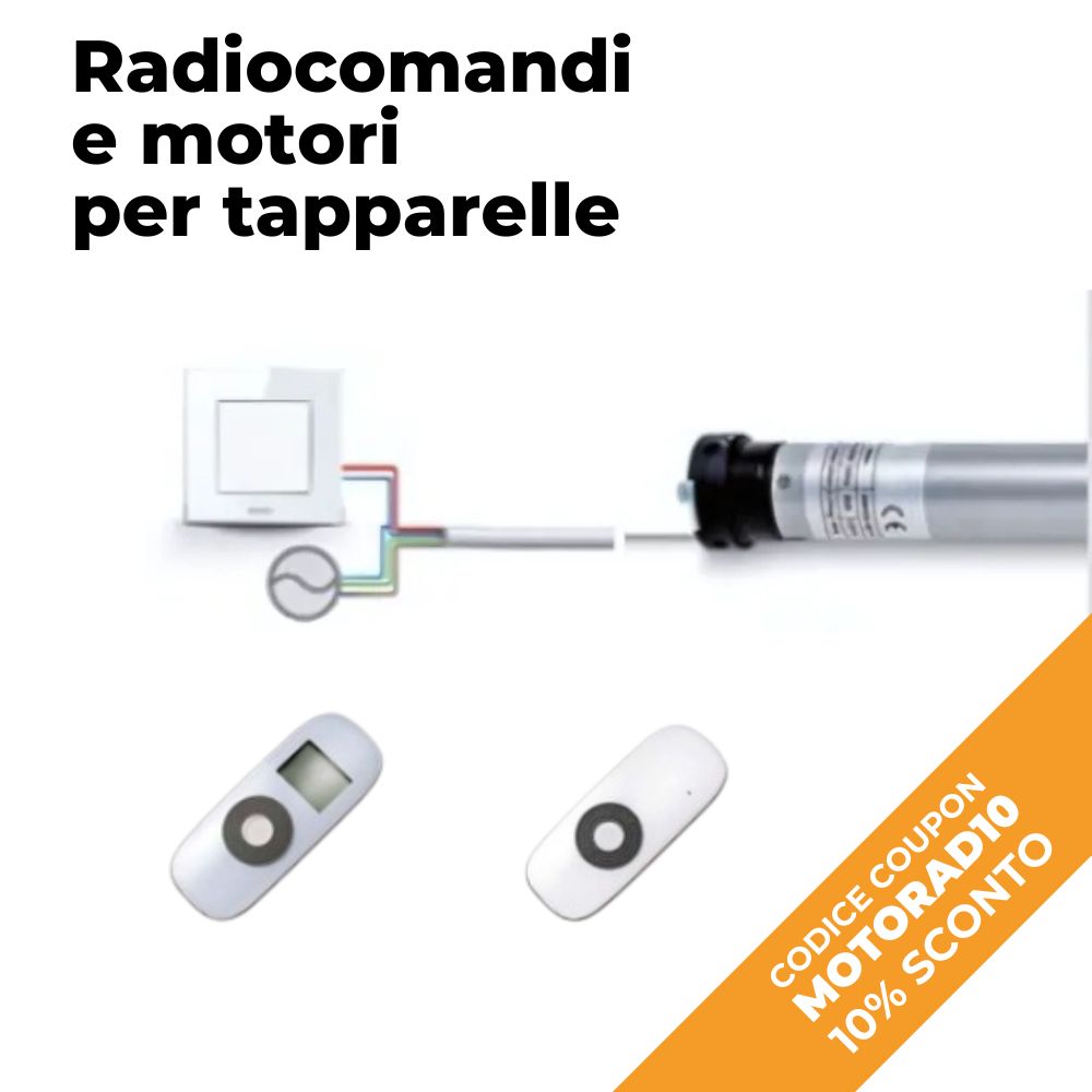 Radiocomandi e Motori per Tapparelle