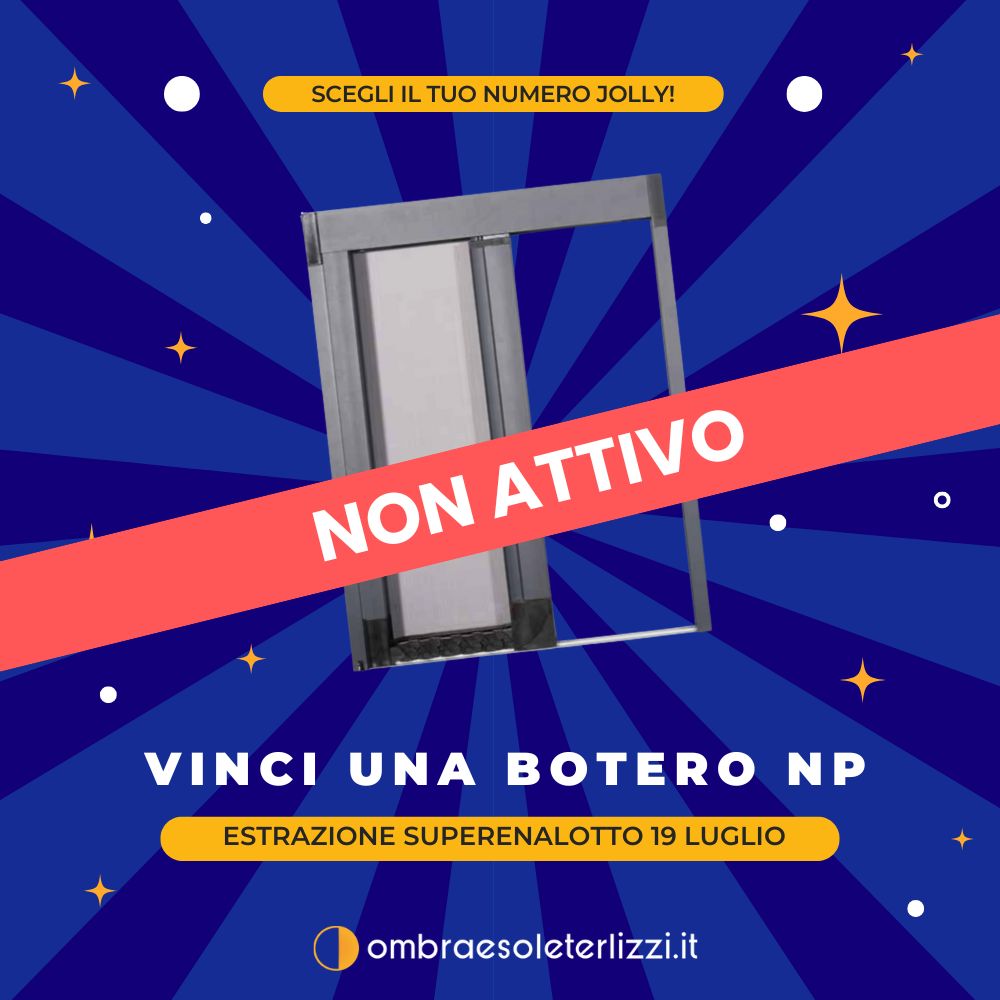Biglietto GRATUITO Concorso SuperEnalotto 19 luglio: Vinci la Botero NP